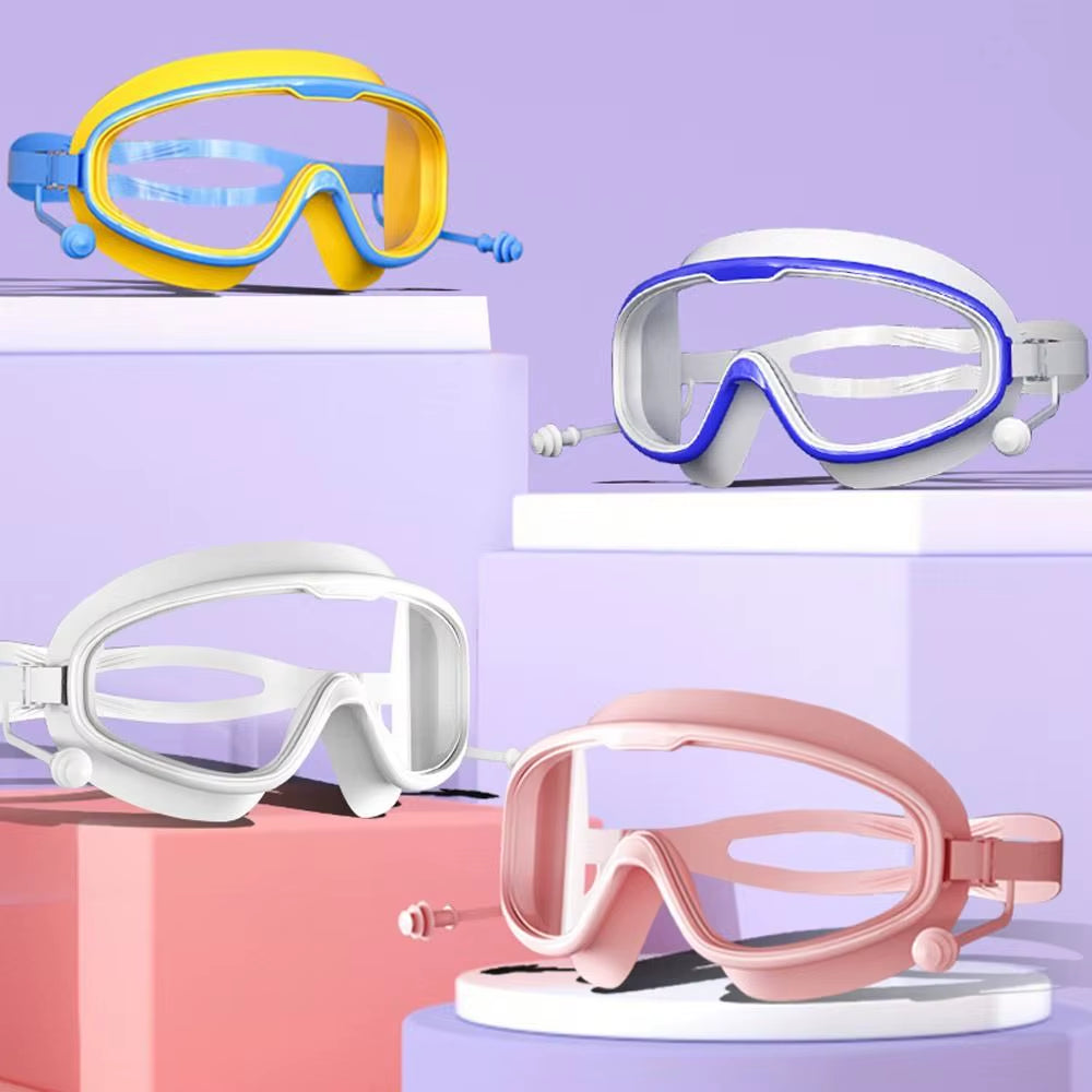 Gafas de natación para niños de 3 a 15 años